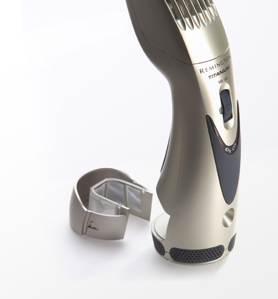 Remington Titanium Vacuum Beard and Mustache Trimmer 2
