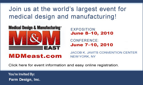Visit Farm at MD&M-East