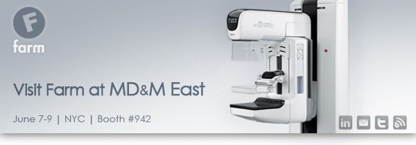 Schedule a meeting with Farm at MD&M East