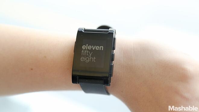 Pebble Smart Watch Image: http://mashable.com/2013/08/31/pebble-smart-watch-review/