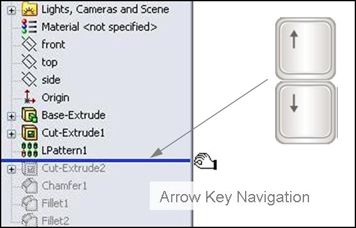 Feature Tree Navigation