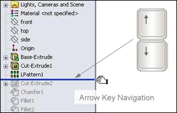 Feature Tree Navigation
