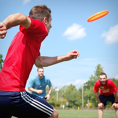 Lunch Frisbee