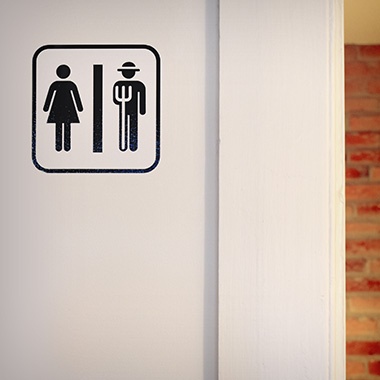 Farm Bathroom Sign