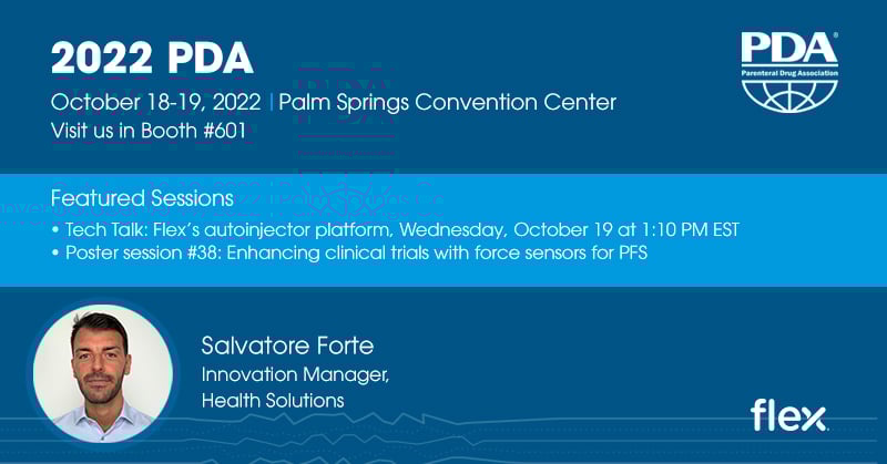 Attend Our Presentation at PDA’s Universe of Pre-filled Syringes and Injection Devices