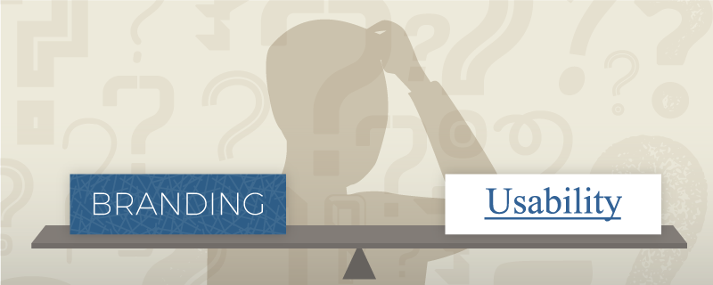 Balancing branding and usability in medical device UI