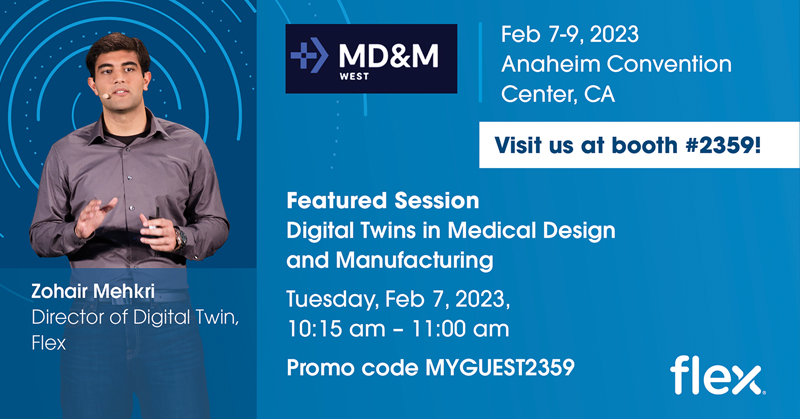 Visit Flex at MD&M West 2023