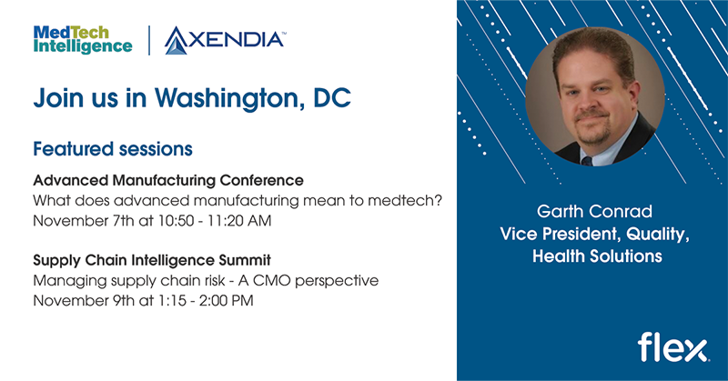 Join Us at the MedTech Intelligence Advanced Manufacturing Conference and the Supply Chain Intelligence Summit