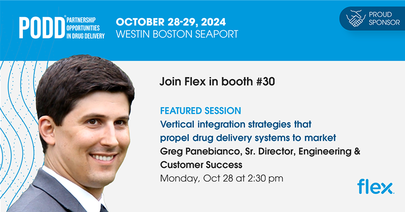 Visit us at PODD: Partnerships in Drug Delivery Conference